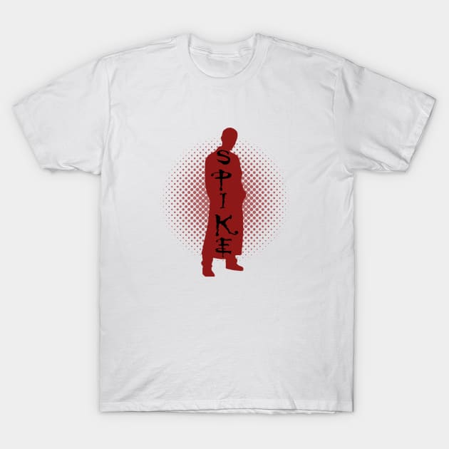 Spike Silhoutte T-Shirt by fanartdesigns